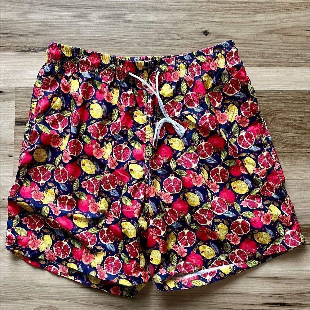 Men’s Patterned Design Swim Trunks‎ - Picture 2 of 5